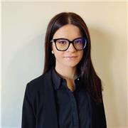 Studentessa livello avanzato di lingue, b2 tedesco e c1 inglese